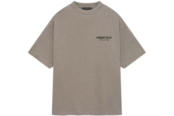 Fear of God Essentials Jersey Crewneck T-Shirt Heather Gray
