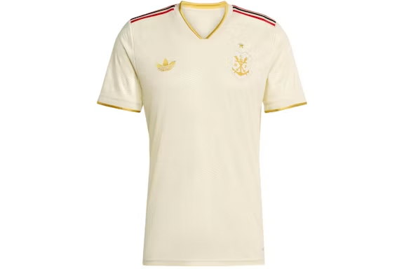adidas Cr Flamengo 25 Third Jersey Cream White