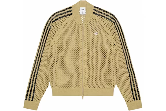 adidas x Edison Chen Crochet Track Top Brown