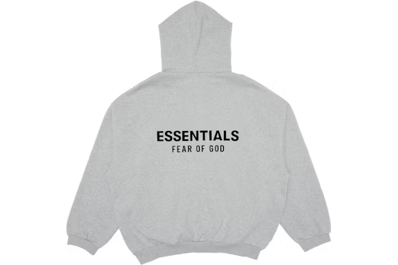 Fear of God Essentials Fleece Hoodie Light Heather Gray