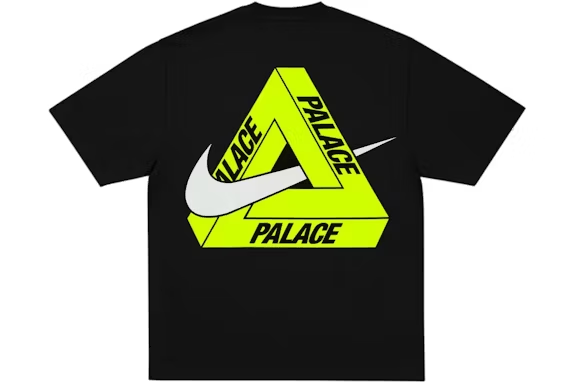 Palace x Nike Tri Swoosh T-Shirt Black