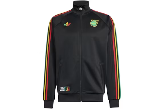 adidas Jamaica Bob Marley Track Top Black