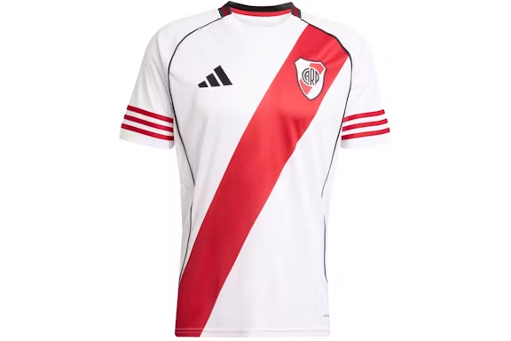 adidas River Plate 25/26 Home Jersey White Team Power Red 2