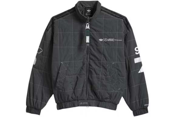 adidas x Bad Bunny x Mercedes-AMG F1 Racing Jacket Grey