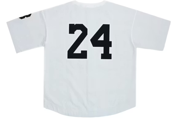 Nike Kobe Bryant Baseball Jersey White