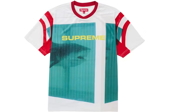 Supreme Damien Hirst Soccer Jersey White