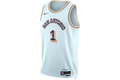 Nike NBA San Antonio Spurs Victor Wembanyama 1 2024/25 City Edition Swingman Jersey Celestine Blue