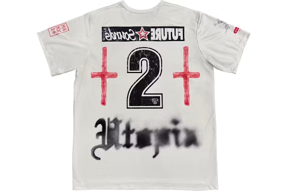 Travis Scott England Soccer Jersey White