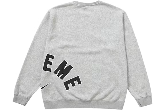 Supreme Nike Arc Crewneck Heather Grey
