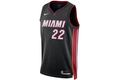 Nike NBA Miami Heat Jimmy Butler Jersey Black/White/Red