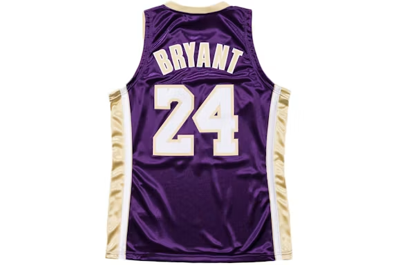 Kobe Bryant HOF NBA Authentic Jersey Purple