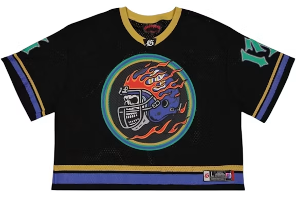 Godspeed First Down Jersey Black/Yellow/Blue