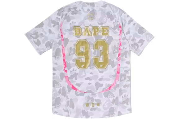 BAPE x adidas World Cup Collection Away Jersey White