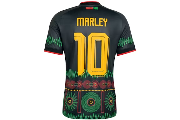 adidas Bob Marley Jamaica 2026 Away Jersey Black