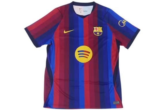 Nike FC Barcelona 2026/27 Stadium Home Dri-FIT Soccer Replica Jersey