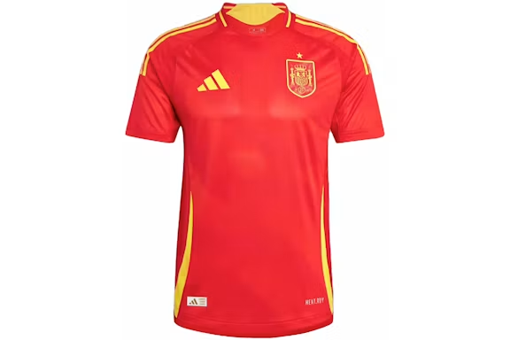 adidas Spain 2024 Home Authentic Jersey Better Scarlet