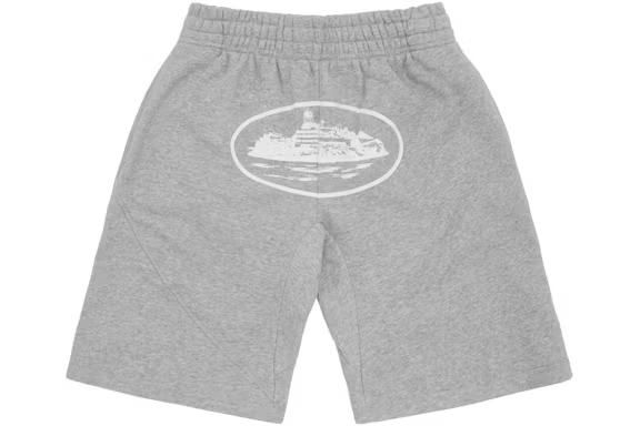 Corteiz OG Alcatraz Shorts Heather Grey
