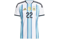 adidas Argentina 2026 Home Jersey White Icey Blue