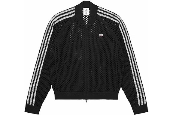 adidas x Edison Chen Crochet Track Top Carbon