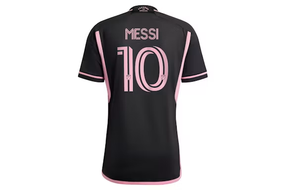 adidas Inter Miami CF Lionel Messi 23/24 Away Authentic Jersey Black