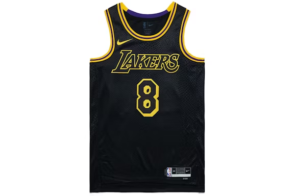 Nike Kobe Mamba Mentality Los Angeles Lakers City Edition Swingman Jersey (FW23) Black