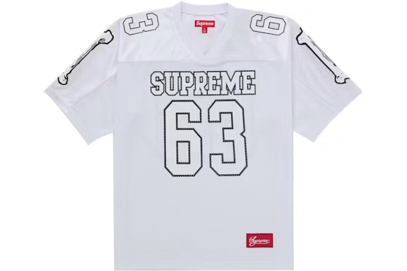 Supreme Bones Football Jersey White