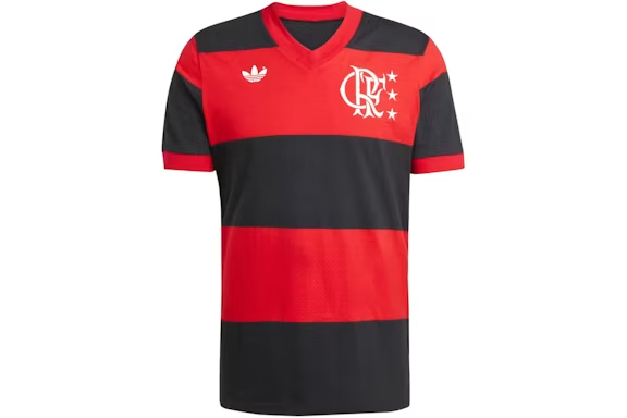 adidas Cr Flamengo '81 Home Jersey Better Scarlet Black