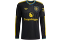 adidas 25/26 Long Sleeve Third Jersey Manchester United Black