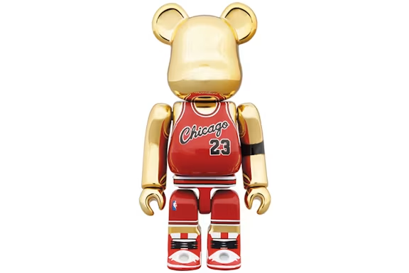 Bearbrick Michael Jordan 1985 Rookie Jersey 100% & 400% Set