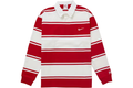 Supreme Nike Stripe Rugby Red