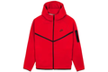 Nike Tech Fleece Windrunner Full Zip Hoodie Gym Red/Black