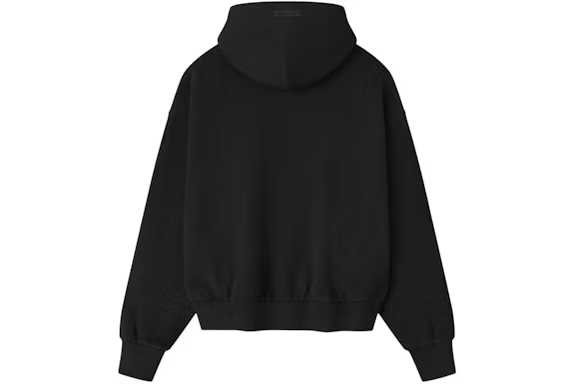Fear of God Essentials Classic Fleece Hoodie Vintage Black