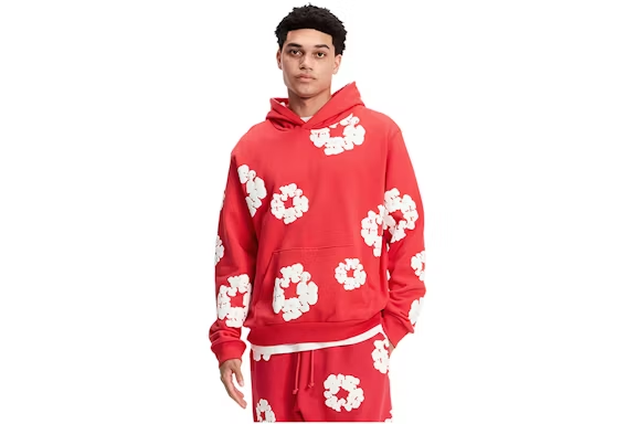 Denim Tears The Cotton Wreath Sweatshirt Red
