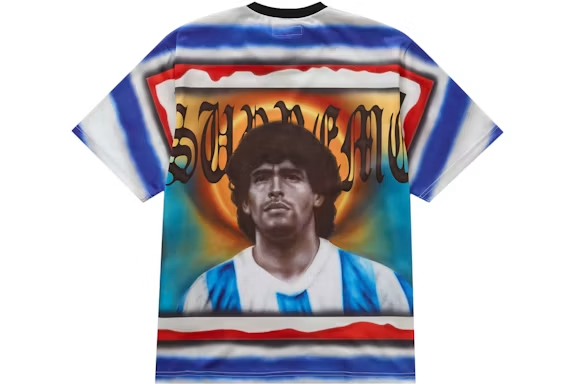 Supreme Maradona Soccer Jersey Multicolor