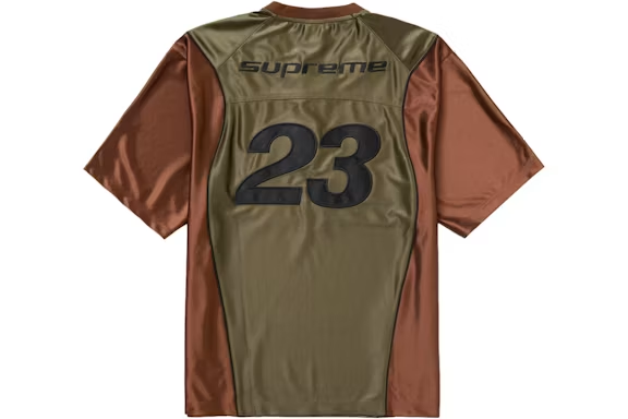 Supreme Jordan Warm Up Jersey Olive