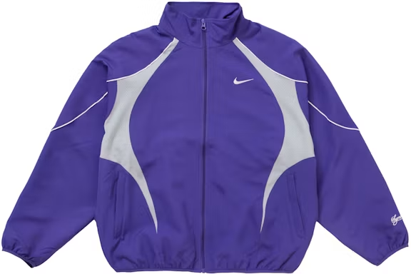 Supreme Nike Track Jacket Purple