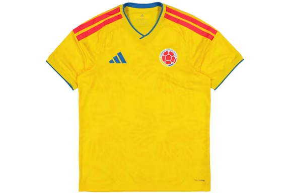 adidas Colombia Official Home 2026 World Cup Jersey Yellow