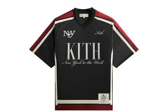 Kith Mesh Leon Jersey Black