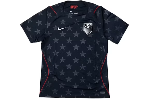 Nike USMNT 2026 Dri-Fit Stadium Away Replica Jersey Dark Obsidian/Pure Platinum