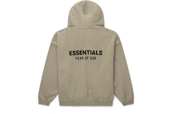 Fear of God Essentials Fleece Hoodie Heather Gray