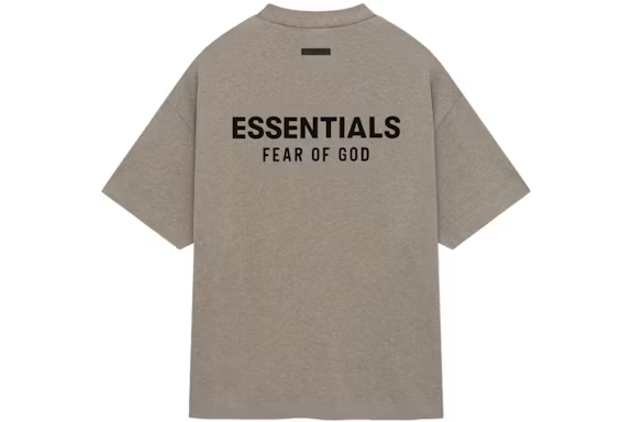 Fear of God Essentials Jersey Crewneck T-Shirt Heather Gray
