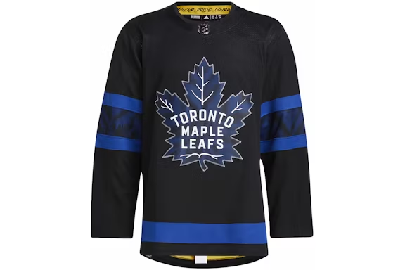 adidas Authentic Toronto Maple Leafs x Drew House Alternate Jersey Black