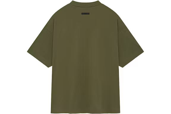 Fear of God Essentials Jersey Crewneck Tee Military