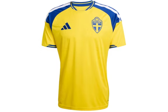 adidas Sweden 2026 Home Jersey Yellow