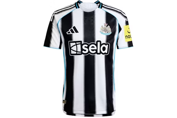 adidas Newcastle United FC 25/26 Home Authentic Jersey Black White