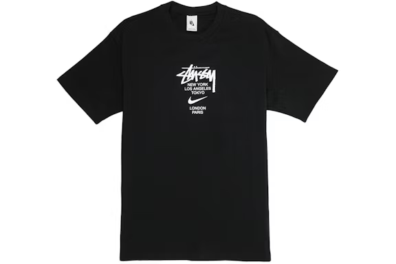 Nike x Stussy International T-shirt Black