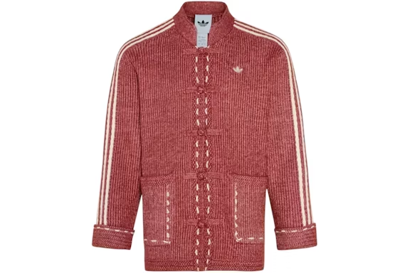 adidas New Year Knit Jacket (Asia Sizing) Red