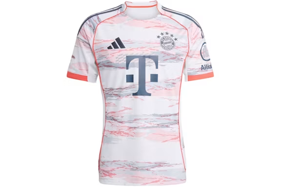 adidas FC Bayern 25/26 Away Jersey White