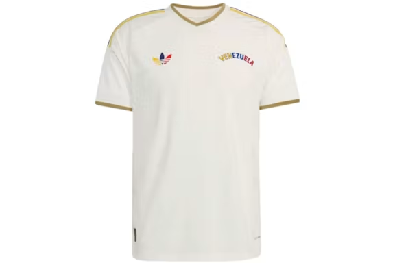 adidas Venezuela 26 Away Authentic Jersey Cloud White