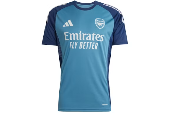 adidas Arsenal Tiro 25 Competition Jersey Blanch Blue Night Indigo
